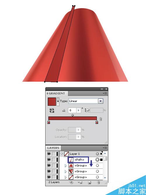 AI CS4制作礼品包装花 脚本之家 AI实例教程