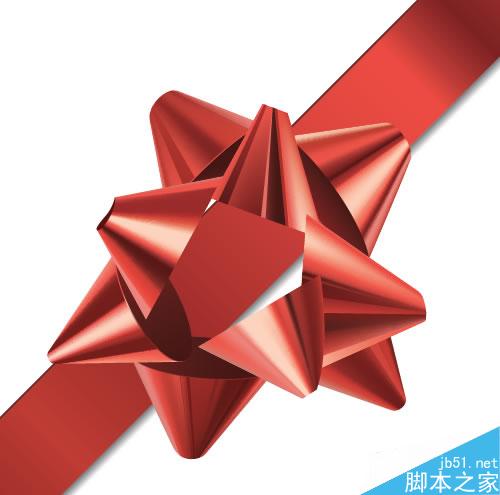 AI CS4制作礼品包装花 脚本之家 AI实例教程