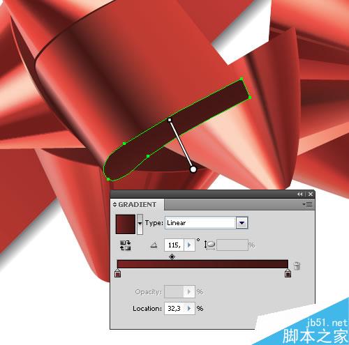 AI CS4制作礼品包装花 脚本之家 AI实例教程