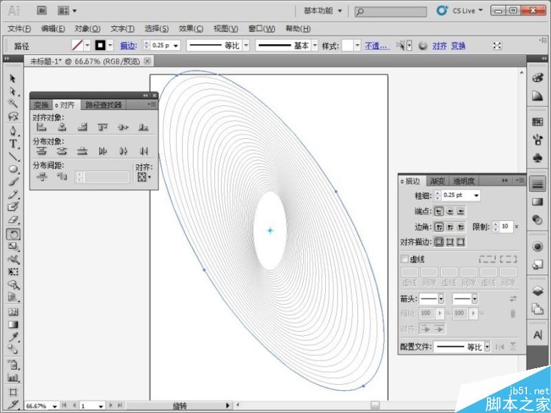 AI制作复杂钞票底纹 脚本之家 AI实例教程