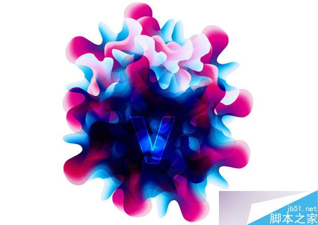 AI制作梦幻色彩文字 脚本之家 AI教程