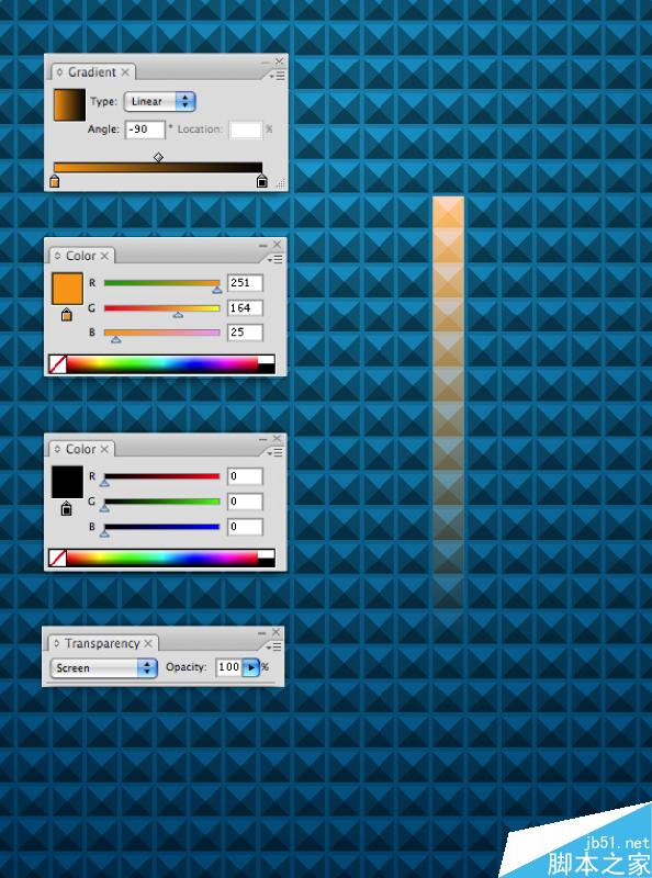 AI制作GOOGLE手机壁纸 脚本之家 AI实例教程