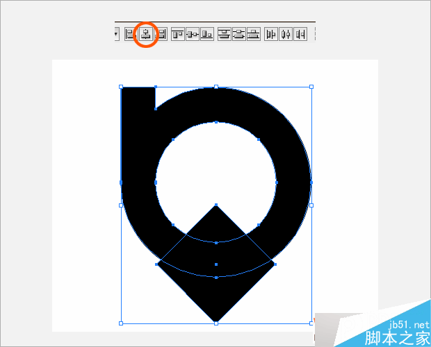 AI制作立体质感标志 脚本之家 AI实例教程