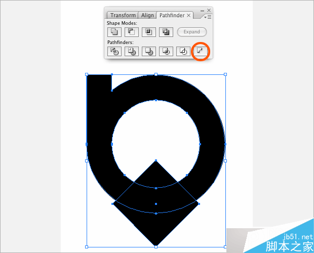 AI制作立体质感标志 脚本之家 AI实例教程