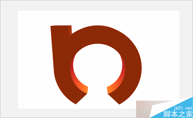 AI制作立体质感标志 脚本之家 AI实例教程