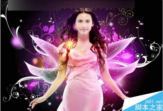 AI CS5宽度工具绘制梦幻天使翅膀 脚本之家 AI实例教程