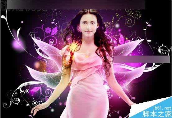 AI CS5宽度工具绘制梦幻天使翅膀 脚本之家 AI实例教程