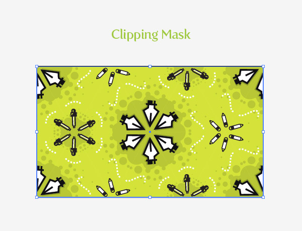 AI制作无缝瓶贴图案教程三 脚本之家 AI教程Step 3