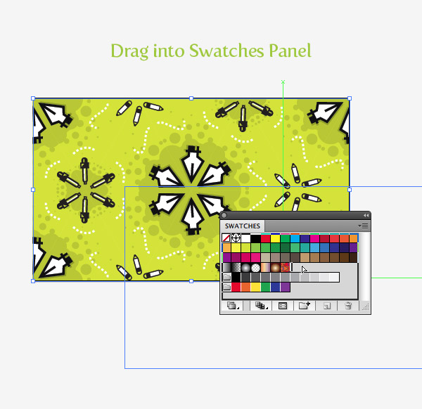AI制作无缝瓶贴图案教程三 脚本之家 AI教程Step 5