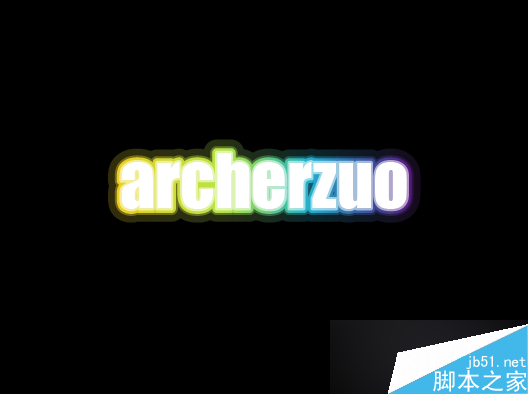 illustrator制作漂亮渐变文字效果 脚本之家 AI实例教程