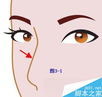 Illustrator鼠绘教程：插画人物系列之清纯美女的绘制_中国教程网