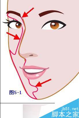 Illustrator鼠绘教程：插画人物系列之清纯美女的绘制_中国教程网