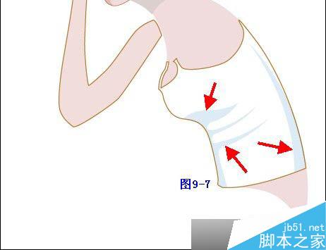 Illustrator鼠绘教程：插画人物系列之清纯美女的绘制-中_中国教程网