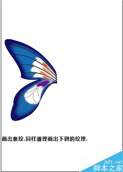 AI绘制蝴蝶 脚本之家 AI教程