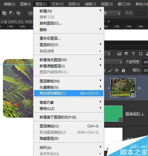 Photoshop中如何修改图像大小而不改变圆角半径