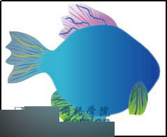 Illustrator绘制可爱的卡通鱼 脚本之家 AI教程