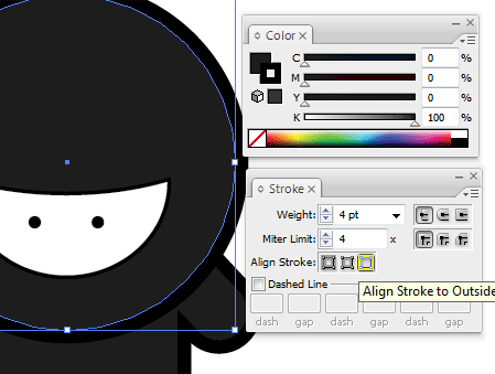 AI绘制可爱忍者部队 脚本之家 AI实例教程