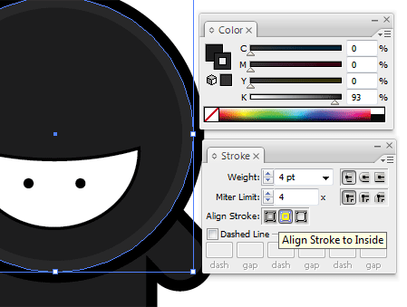 AI绘制可爱忍者部队 脚本之家 AI实例教程