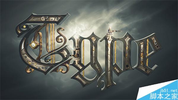 AI+Cinema 4D打造高贵的立体字 脚本之家 AI教程