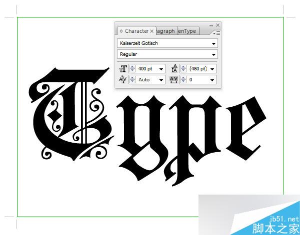 AI+Cinema 4D打造高贵的立体字 脚本之家 AI教程
