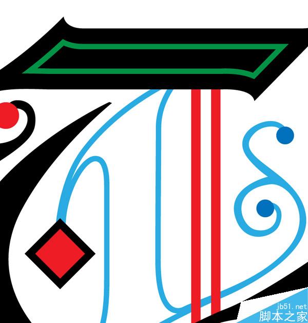 AI+Cinema 4D打造高贵的立体字 脚本之家 AI教程