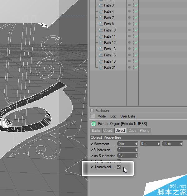 AI+Cinema 4D打造高贵的立体字 脚本之家 AI教程