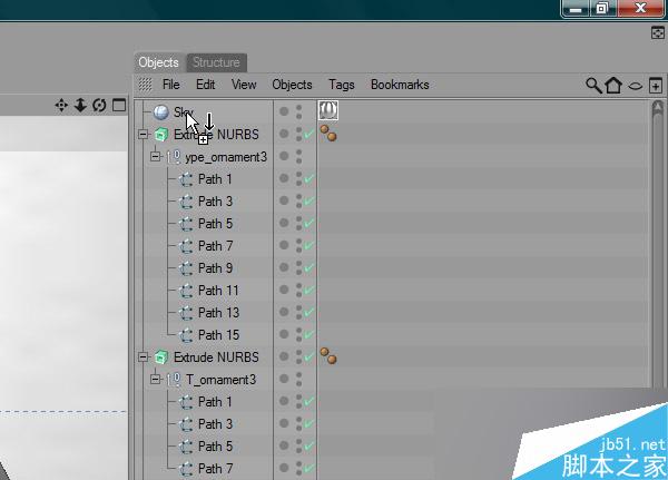 AI+Cinema 4D打造高贵的立体字 脚本之家 AI教程