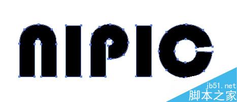 AI制作质感描边字 脚本之家 AI教程