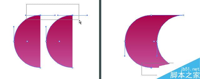 AI绘制漂亮渐变插画 脚本之家 AI教程