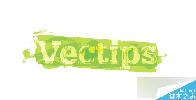 AI制作破碎文字 脚本之家 AI教程