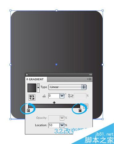 AI绘制GPS图标 脚本之家 AI教程