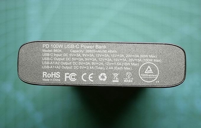 旅行全能充&mdash;&mdash;迪奥科 26800mAh 100WPD充电宝