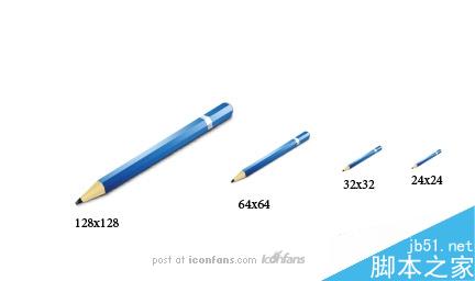 AI制作铅笔图标 脚本之家 AI教程