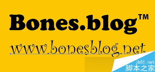 AI制作漂亮多边字 脚本之家 AI教程