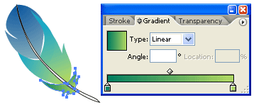 AI教程:AI绘制漂亮羽毛 脚本之家 AI教程