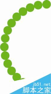 AI制作漂亮圆点背景 脚本之家 AI教程