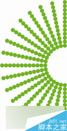 AI制作漂亮圆点背景 脚本之家 AI教程