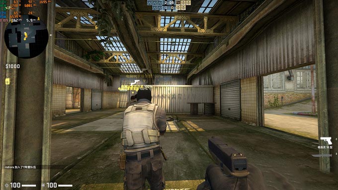 162fps,GPU:63°C、CPU:65°C