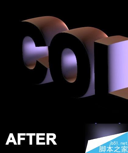 AI+PS制作超酷立体字 脚本之家 AI教程3