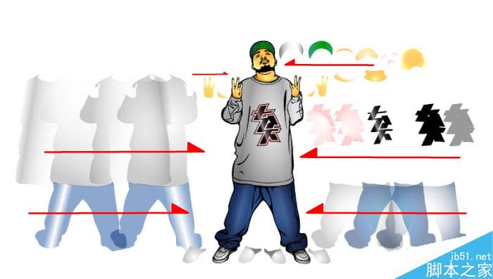 AI教程：用AI把照片变矢量漫画 脚本之家 AI教程