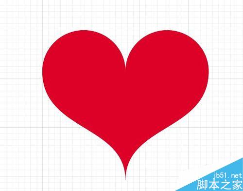 怎么使用AI画心形图标？