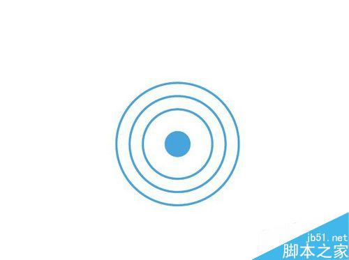 如何使用AI做一枚wi-fi图标