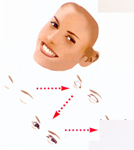 Illustrator网格工具绘制漂亮MM 脚本之家 AI教程