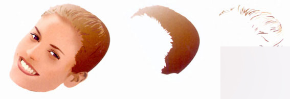 Illustrator网格工具绘制漂亮MM 脚本之家 AI教程