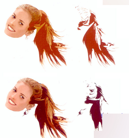 Illustrator网格工具绘制漂亮MM 脚本之家 AI教程