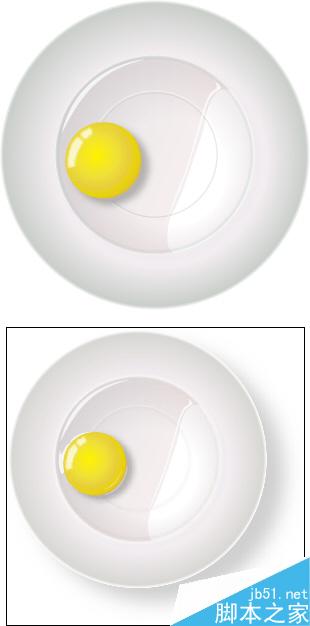 Illustrator绘制逼真的鸡蛋 脚本之家 AI教程