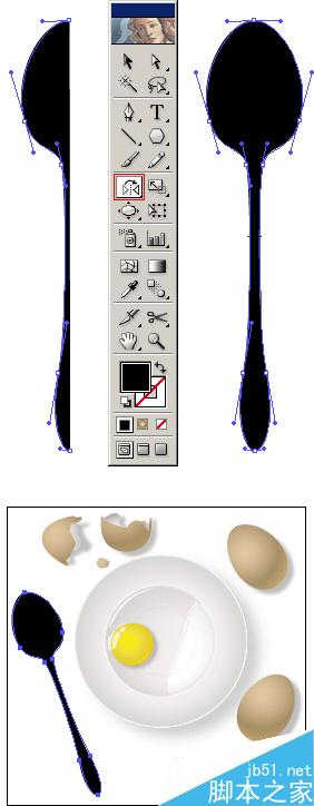 Illustrator绘制逼真的鸡蛋 脚本之家 AI教程