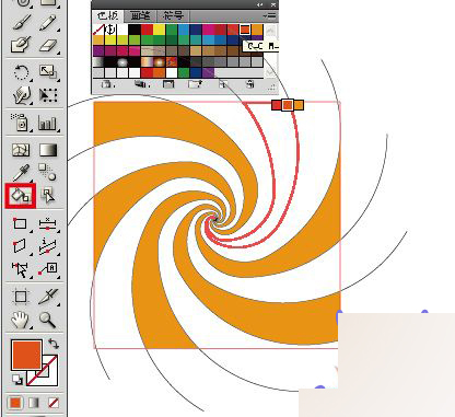Illustrator制作漩涡花纹 脚本之家 AI教程