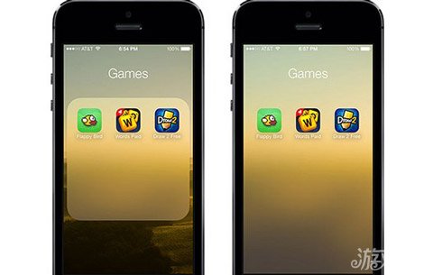 虚化iOS7文件夹背景使其全屏化 脚本之家