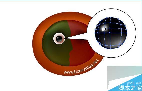 illustrator绘制可爱卡通向阳花 脚本之家